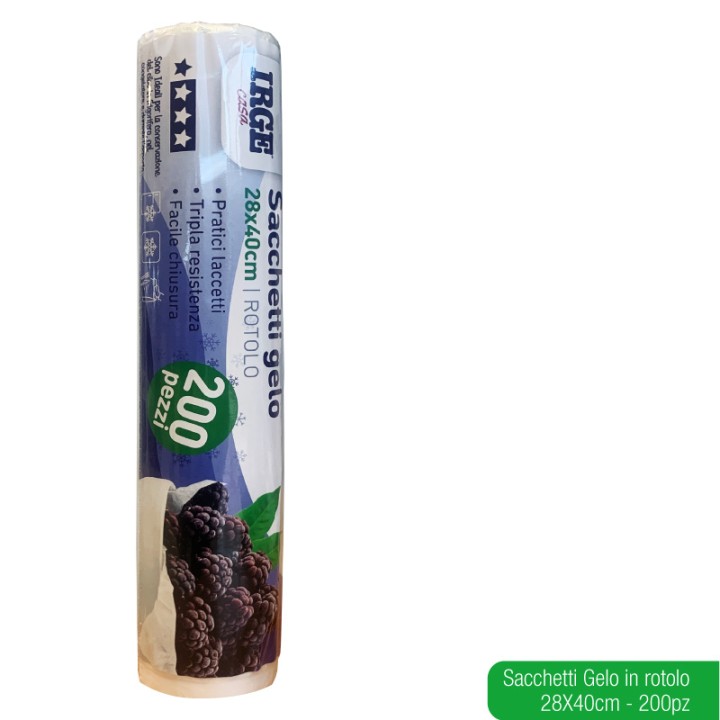 BMT SACCHETT GELO IRGE ROTOLO 23x32 250P