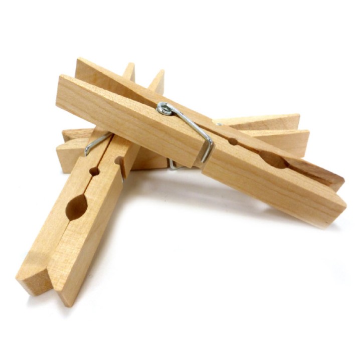 BNI PINZE BUCATO JUMBO LEGNO IRGE 12PZ