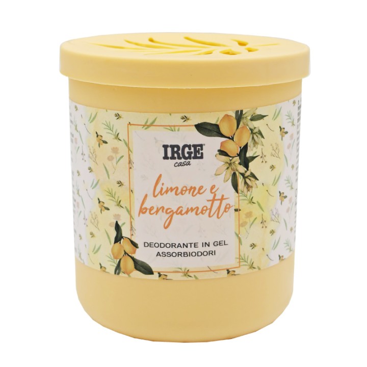 BHB GEL ASSORBIODORI 190GR GIALLO LIMONE + BERGAMOTTO