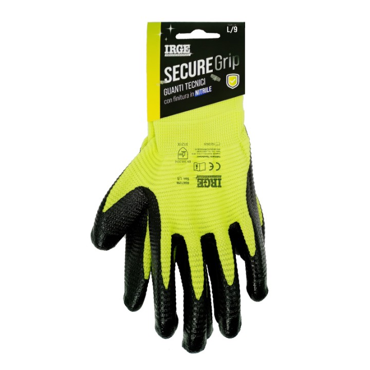 AAJ GUANTI TEC.EXTRA GRIP NITRILE L/9