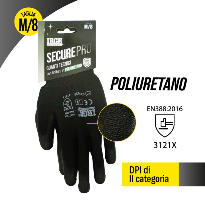 AAB GUANTI TEC.SECURE PRO PU M/8