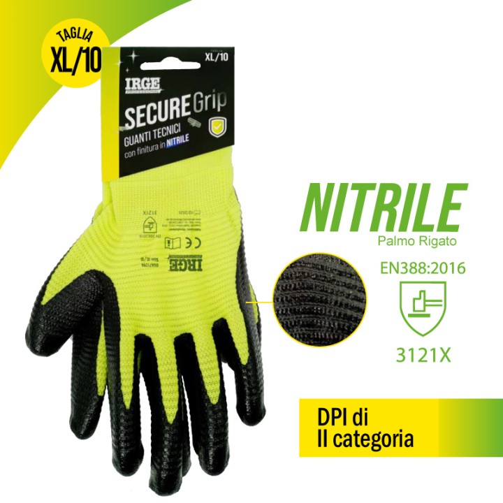 AAK GUANTI TEC.EXTRA GRIP NITRILE XL/10