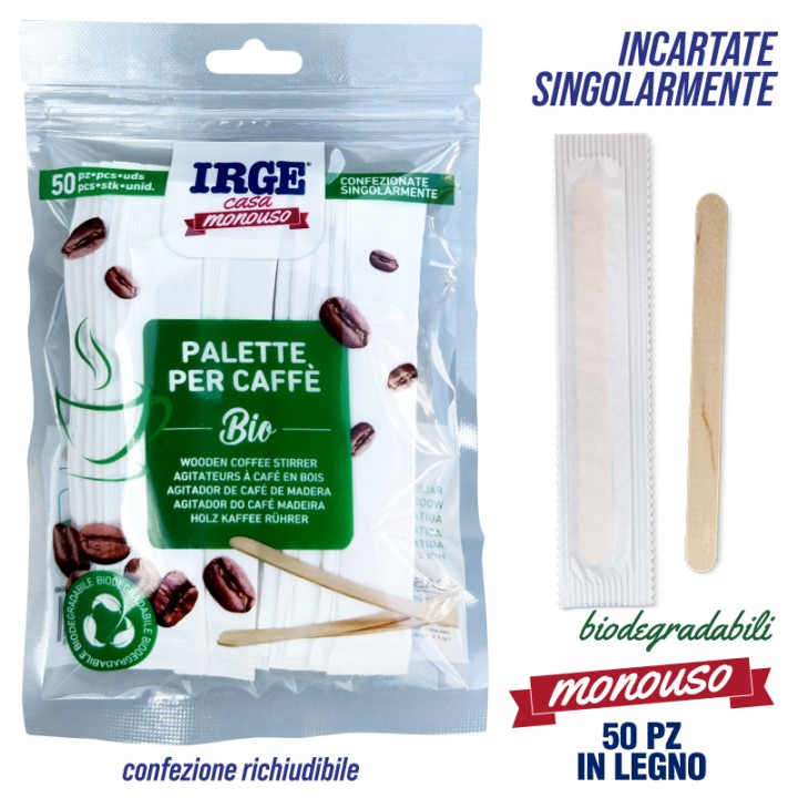 ABK PALETTE CAFFE LEGNO 50PCS